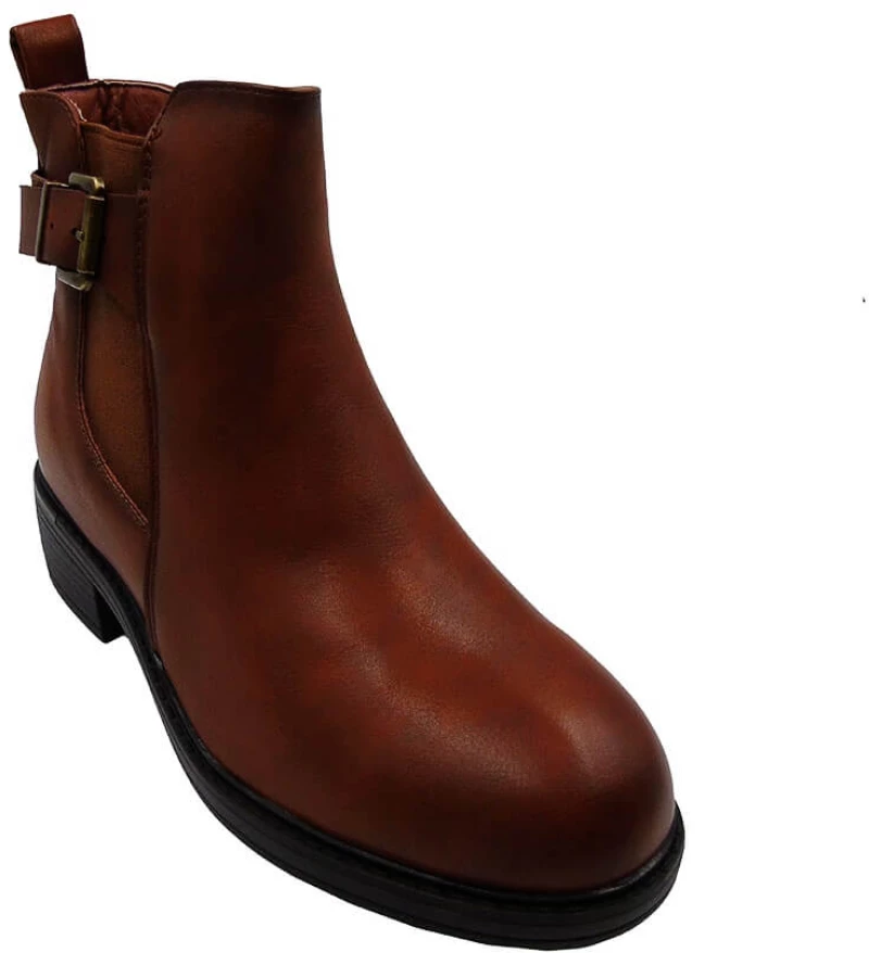 Γυναικείο μποτάκι σε camel 1288