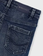 Mayoral Παντελονι μακρύ blue black 15-04571-071 Κορίτσι