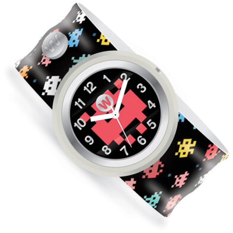 Watchitude Ρολόϊ χειρός τύπου σλαπ Space Aliens WTD-069 Αγόρι