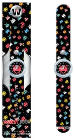 Watchitude Ρολόϊ χειρός τύπου σλαπ Space Aliens WTD-069 Αγόρι