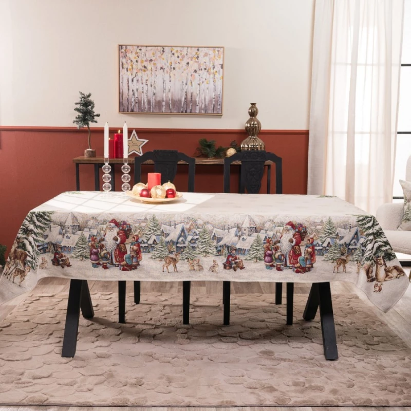 Τραπεζομάντηλο Emden Teoran 140x180cm