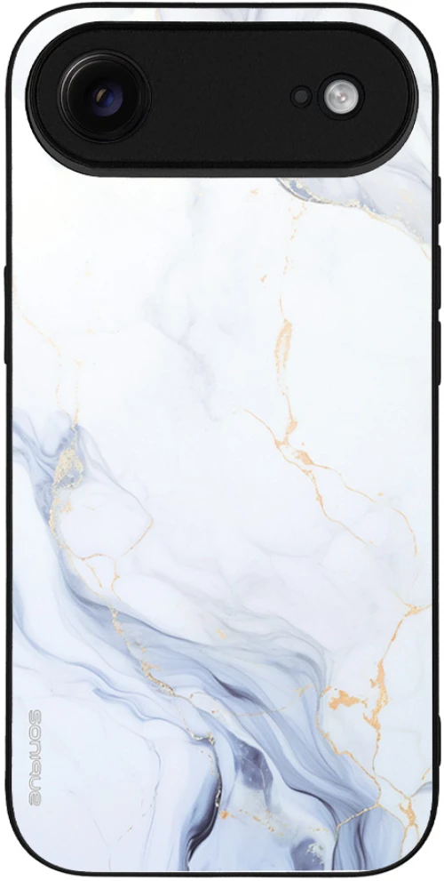 Θήκη Sonique Marble Series για Apple iPhone 17 Air Λευκό 02