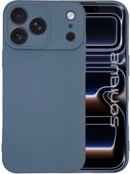 Θήκη Σιλικόνης My Colors Sonique Apple iPhone 17 Pro Μπλε Σκούρο