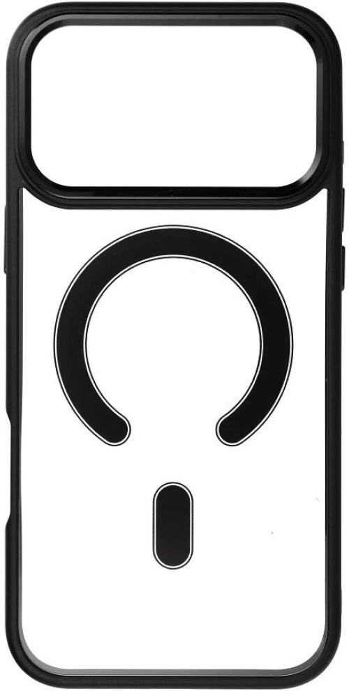 Color Edge Mag Cover Case Compatible With Magsafe For Iphone 17 Pro Max Black