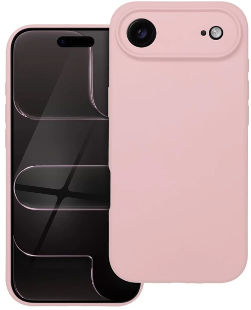 Case Silicone 2Mm For Iphone 17 Air Compatible With Magsafe Sand Pink