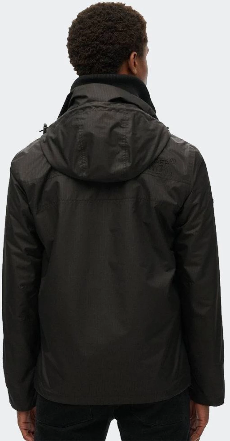 SUPERDRY D1 SDSW HOODED MTN WINDBREAKER JACKET  - M5012100A-02A