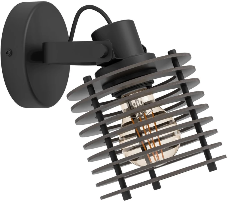Φωτιστικό Σποτ Eglo 900739 SEGOVIA Μαύρο Ματ (Black Mat)