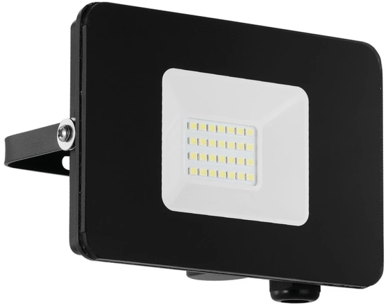 Φωτιστικό Επίτοιχο Eglo 97456 FAEDO 3 Μαύρο Ματ (Black Mat) 5000K