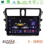 Bizzar f Series 8core Android14 4+64gb  Suzuki Celerio 2014-2020 Navigation Multimedia Tablet 9" με Carplay & Android Auto με Carplay & Android Auto u-f-Sz0537