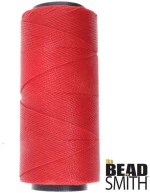 Beadsmith PLY04-RED Κηρόσπαγγος O1mm Κοκκινος 144m Βραζιλίας