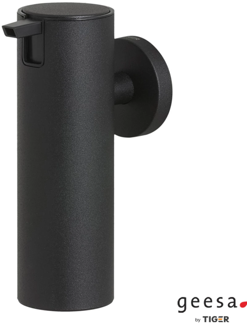Διανομέας επιτοιχος 125ml Tiger Geesa Inox Black Matt