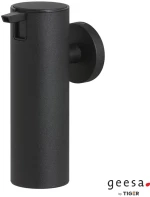 Διανομέας επιτοιχος 125ml Tiger Geesa Inox Black Matt