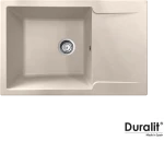Νεροχύτης Κουζίνας Συνθετικός 79x50 Duralit Beige
