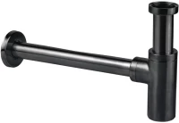 Σιφών Νιπτήρα Minimal Black Brushed