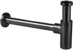 Σιφών Νιπτήρα Minimal Black Brushed
