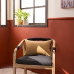 Μαξιλάρι Διακοσμητικό (Με Γέμιση) Basic 08 Ochre Teoran 30X50 Βαμβάκι-Πολυέστερ