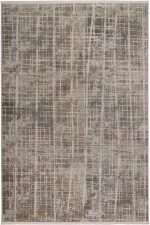 Χαλί Savoir GK91A Light Grey-Grey HB-Brown Βιοκαρπέτ 240X340cm