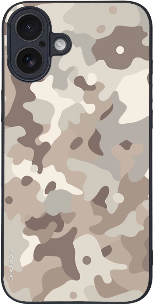 Θήκη Sonique Camouflage Army Series για Apple iPhone 16 Plus Μπεζ