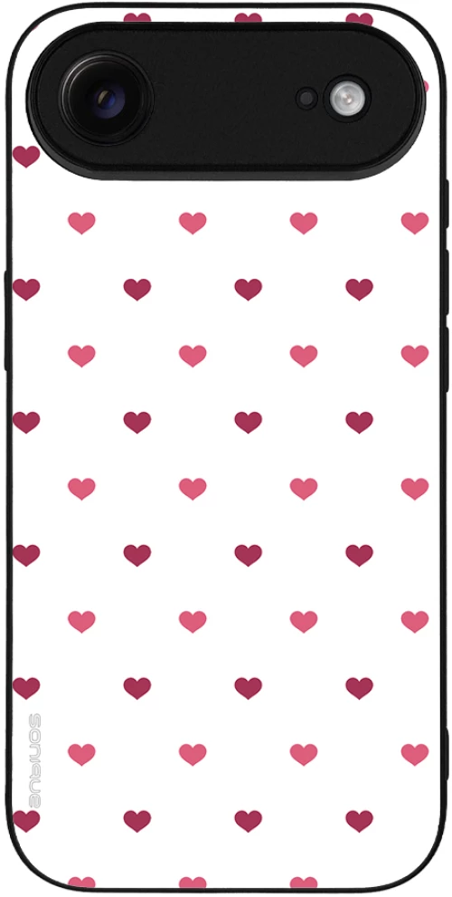 Θήκη Sonique Heart Series για Apple iPhone 17 Air Λευκό 01