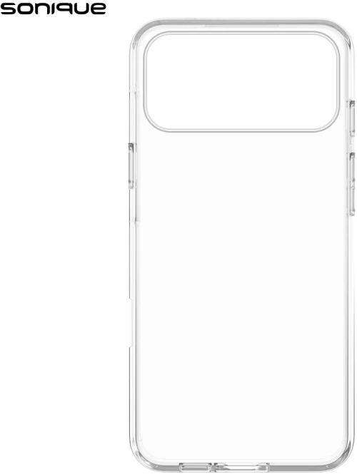 Θήκη Σιλικόνης Sonique Crystal Clear Apple (Big Hole) iPhone 17 Pro Διάφανο