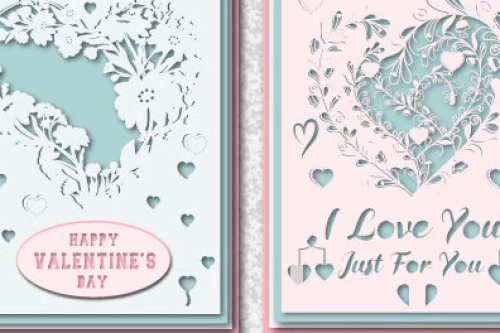 Intra απο ξύλο plywood 3mm-4mm πάχος – Γλυκιά δωροκάρτα για την ημέρα του Αγίου Βαλεντίνου997.4 Δίασταση  20x20 cm INTRAFABR-85955327