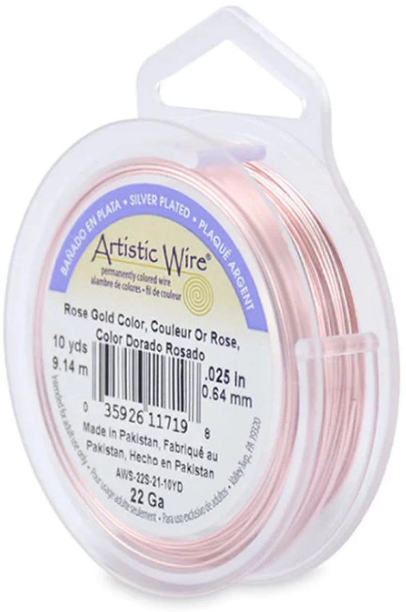 Artistic Wire AW2421S Σύρμα χαλκου 0.51mm Rose Gold 13.70m