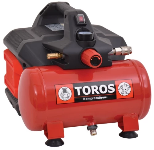 Toros  602046 Αερ Στης Oil-Free Silent 6Lt 1Hp
