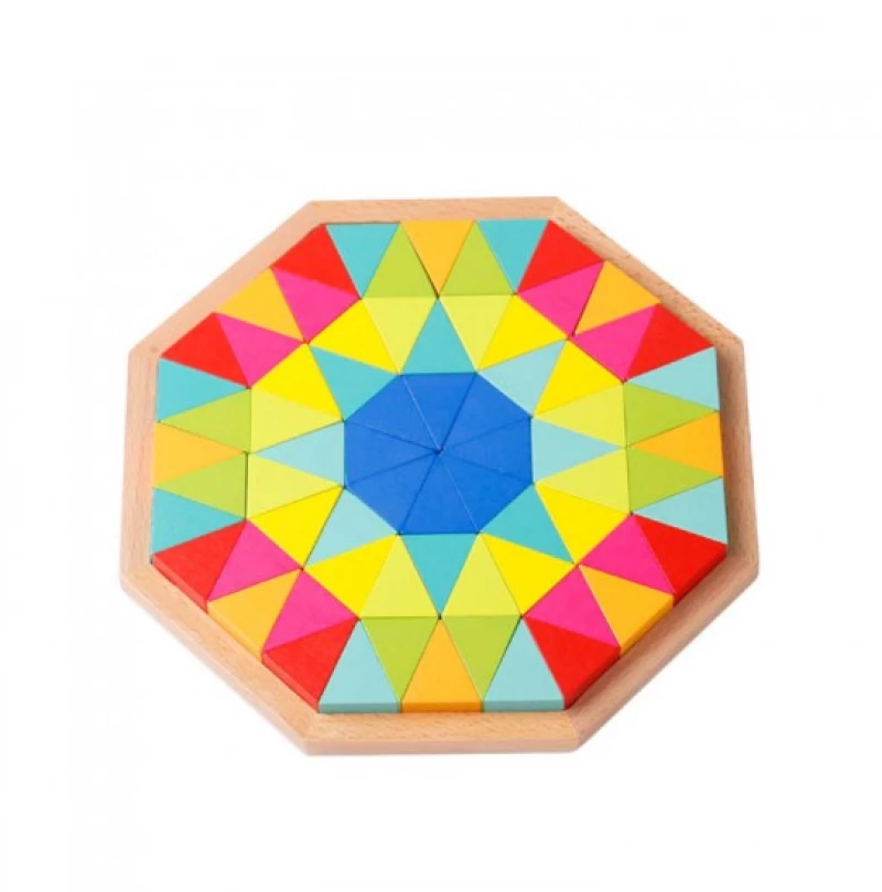 ΞΥΛΙΝΟ ΠΑΖΛ TOOKY TOY TKG038 OCTAGON PUZZLE 6970090046490