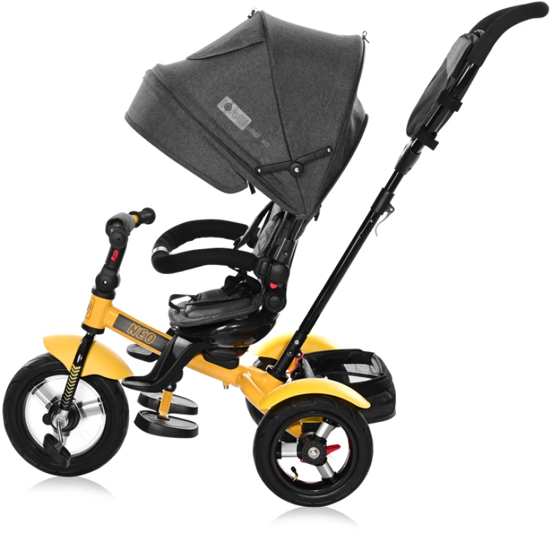 ΠΑΙΔΙΚΟ ΤΡΙΚΥΚΛΟ AIR WHEELS LORELLI NEO AIR YELLOW AND BLACK 10050342101