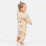 MONPETIT ΧΕΙΜΕΡΙΝΟΣ ΥΠΝΟΣΑΚΟΣ ΜΕ ΠΟΔΙΑ PANDA BEIGE 1020-02