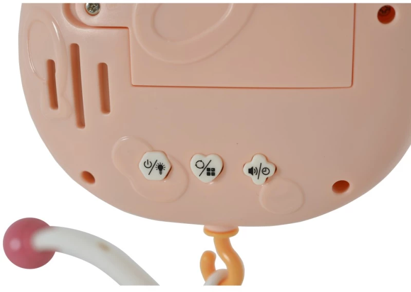 MONI TOYS ΜΟΥΣΙΚΟ ΠΕΡΙΣΤΡΕΦΟΜΕΝΟ PENGUIN PINK 3801005600052