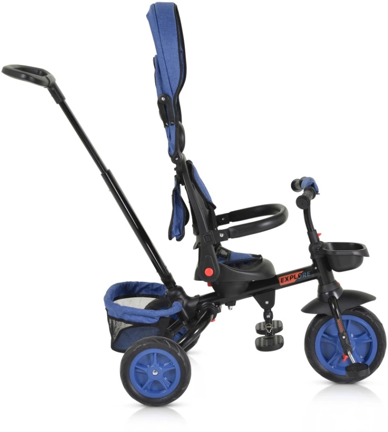 BYOX ΠΤΥΣΣΟΜΕΝΟ ΤΡΙΚΥΚΛΟ ΠΟΔΗΛΑΤΑΚΙ EXPLORE DARK BLUE 3800146231422