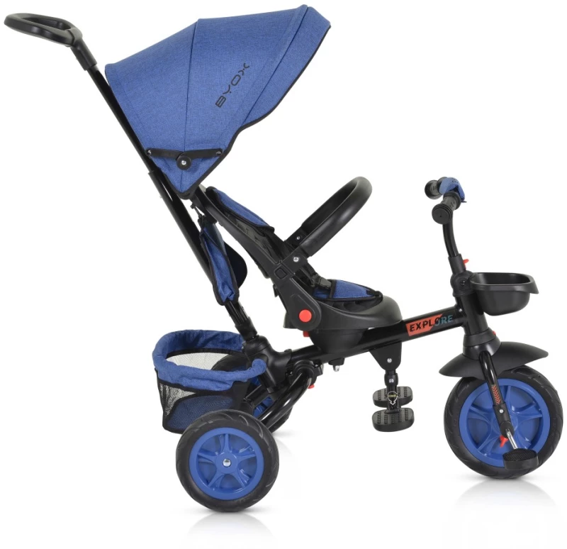 BYOX ΠΤΥΣΣΟΜΕΝΟ ΤΡΙΚΥΚΛΟ ΠΟΔΗΛΑΤΑΚΙ EXPLORE DARK BLUE 3800146231422