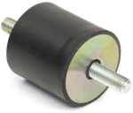 Αντικραδασμικό Φ25x20mm με δύο αρσενικά άκρα M6x18mm