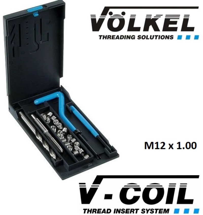 Σετ επισκευής σπειρωμάτων χελικόιλ V-COIL M12 x 1.00 04024