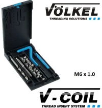 Σετ επισκευής σπειρωμάτων χελικόιλ V-COIL M6 x 1.0 04010