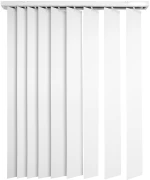Elite Blinds - 627070 Κάθετες Περσίδες Συσκότισης 127mm Από Ύφασμα Ρόλερ Λευκό