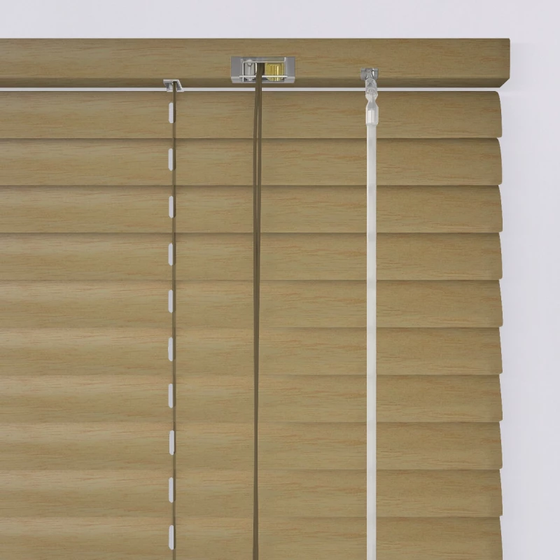 Elite Blinds - 836632 Περσίδες Αλουμινίου-Στόρια-25mm-Ανοιχτό ξύλο