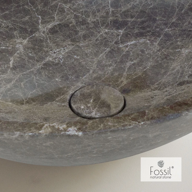 Τάπα Νιπτήρος Fossil Emperador Dark