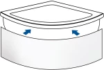 Ποδιά 120x51h MODENA Sirene