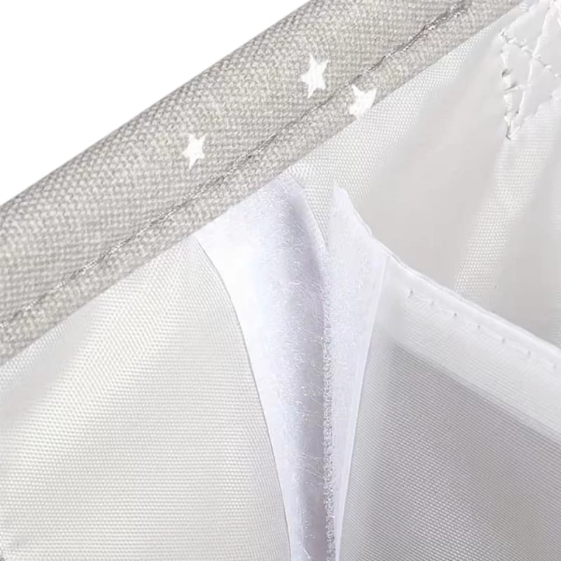 Grey Stars, Βρεφικό Καλάθι Καλλυντικών με χωρίσματα (40x18x26εκ.)