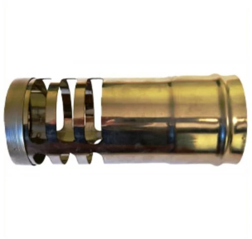 Απόληξη Gas Inox 20cm