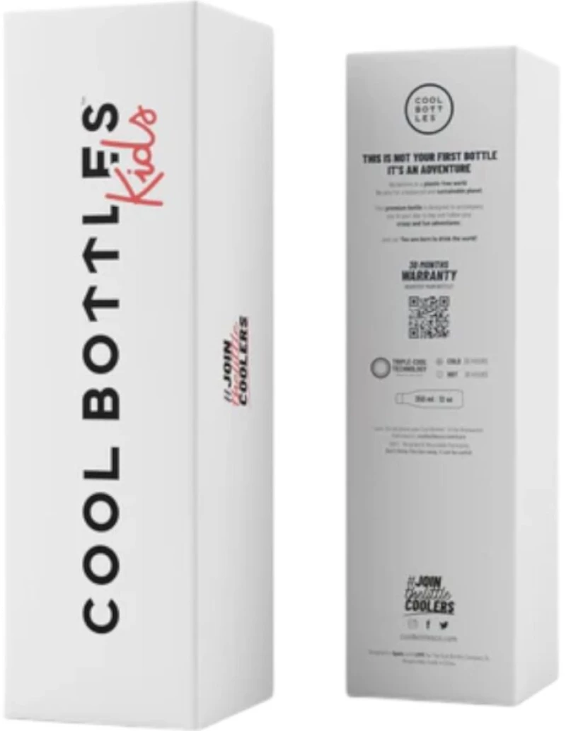 Μπεζ, Ανοξείδωτο μπουκάλι Εξερευνητές 350ml, COOL BOTTLES