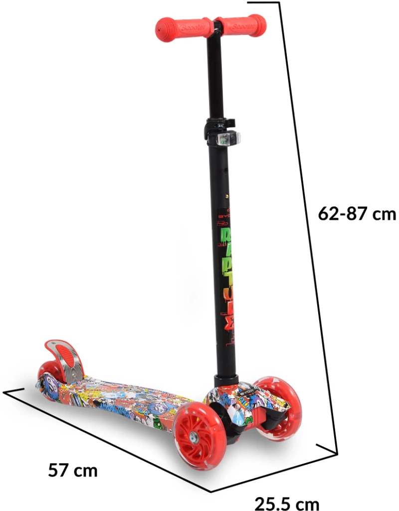 BYOX SCOOTER RAPTURE RED 3800146225230