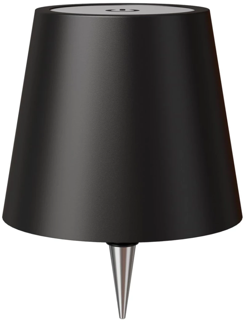 POWERTECH LED φωτιστικό για μπουκάλι HLL-0197, ρυθμιζόμενο, επαναφορτιζόμενο, μαύρο