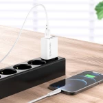 Blavec Φορτιστής Χωρίς Καλώδιο με 3 Θύρες USB-A 15W Λευκός (TCBC3-3UW3A)