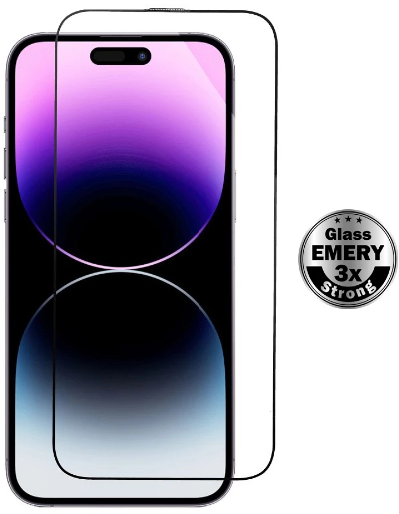 POWERTECH tempered glass Emery 5D TGC-0762 για iPhone 14 Pro, full glue - 5210131139912