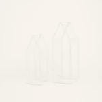 Beauty Home ΜΕΤΑΛΛΙΚΟ ΣΠΙΤΙ ΣΕΤ 2 ΤΜΧ ΛΕΥΚΟ 36 – 45 CM