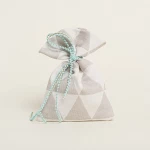 Beauty Home ΠΟΥΓΚΙ 12 x 17 cm ΖΑΚΑΡ ΤΡΙΓΩΝΟ ΡΕΤΡΟ ΜΠΕΖ