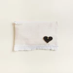 Beauty Home ΠΟΡΤΟΦΟΛΑΚΙ 9 x 16 cm ΚΕΝΤΗΜΑ ΡΟΜΒΟΣ ΕΚΡΟΥ